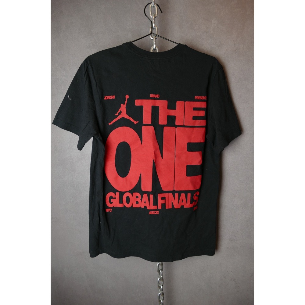 Jordan Brand The One Global Finals NYC Aug 23 T Shirt Mens Size M Black Red Rare